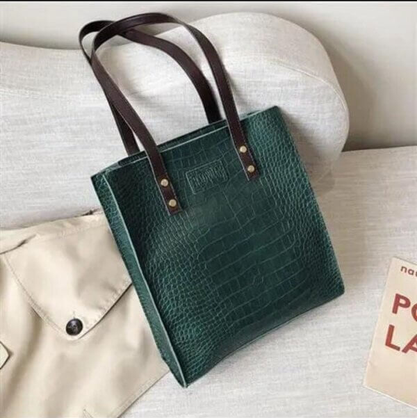 Tote Bag PU Leather Handbag Fashionable and Stylish - Image 4