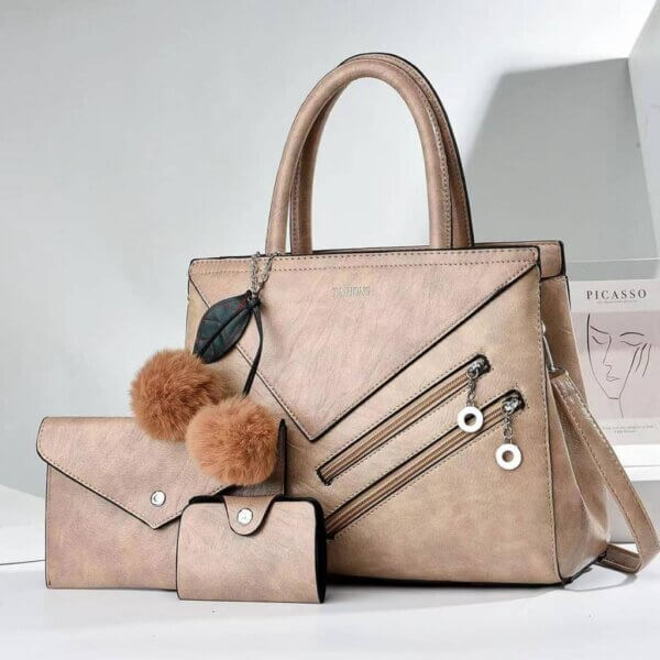 3 in 1 Stylish Handbags for Women - Image 4