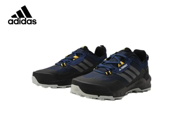 Adidas Terrex AX4 Gore-Tex Hiking Shoes – Navy/Black/White Hiking Sneakers and Shoes for Men (Copy) - Image 4