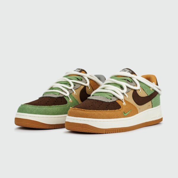 Nike Air Force 1 Low VOODOO Sneakers and Shoes for Men and Women Unisex - Image 2