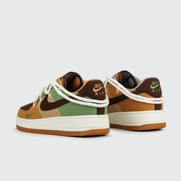 Nike Air Force 1 Low VOODOO Sneakers and Shoes for Men and Women Unisex - Image 3