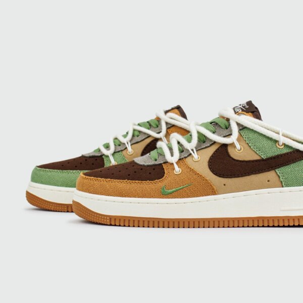Nike Air Force 1 Low VOODOO Sneakers and Shoes for Men and Women Unisex - Image 6