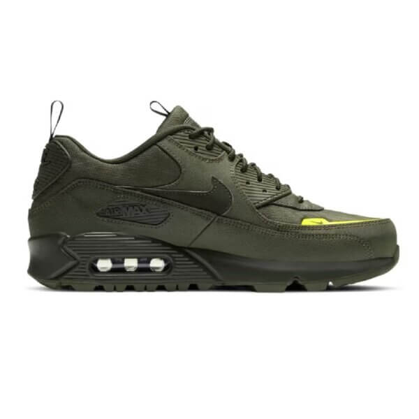 Nike Air Max 90 Surplus "Military Green Volt" Sneakers and Shoes for Men and Women