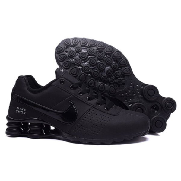 Nike Air Shox Deliver 809 Black Sneakers and Shoes for Men and Women Unisex - Image 2