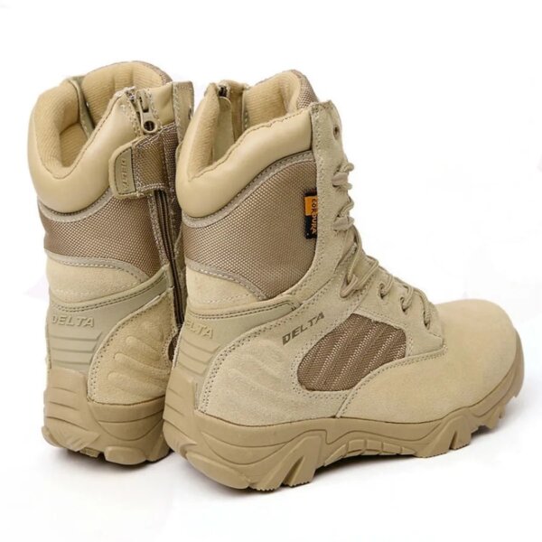 Delta Combat Military Boots Jungle Desert Camouflage Waterproof Leather Boots Lightweight Waterproof Sneaker Boot - Image 3