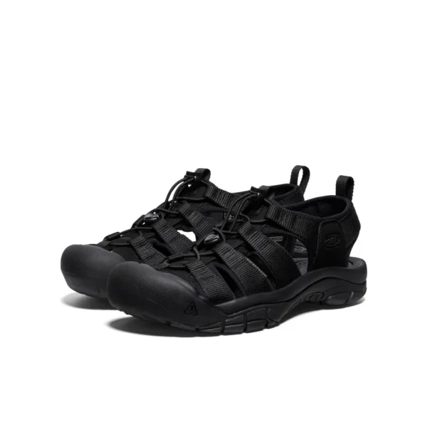 KEEN Men's Newport H2 Closed Toe Water Sandal Black