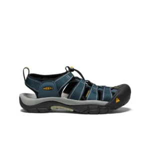 KEEN Men's Newport H2 Closed Toe Water Sandal Navy Medium Grey
