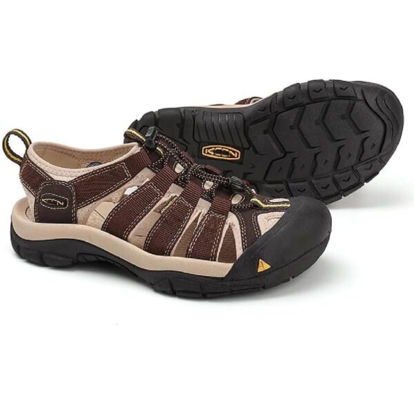 KEEN Men's Newport H2 Closed Toe Water Sandal Brown - Image 2