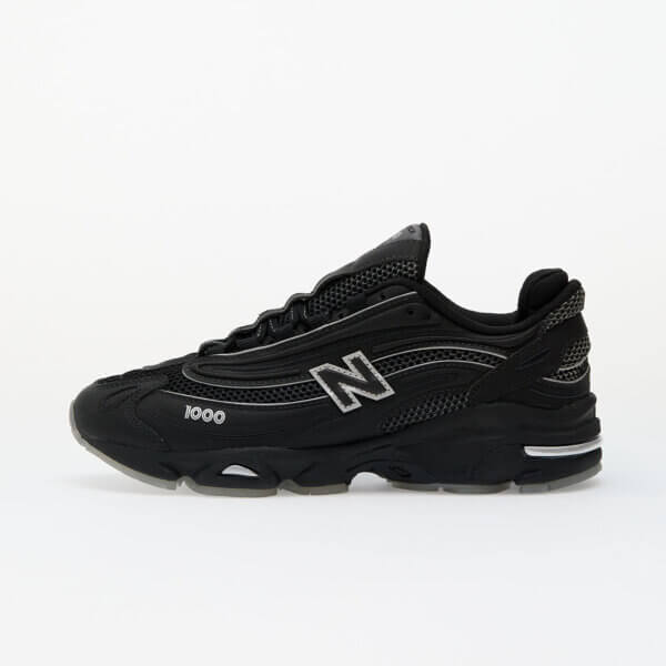 New Balance 1000 Black Sneakers and Shoes for Men and Women Unisex - Image 2
