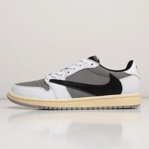 Nike Air Jordan 1 Low x Travis Scott "Grey" Sneakers and Shoes for Men and Women Unisex