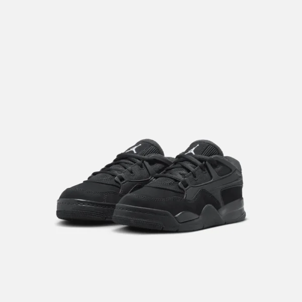 Nike Air Jordan 4 RM Black Sneakers and Shoes for Men and Women Unisex - Image 2