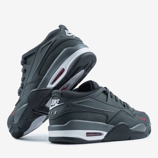 Nike Air Jordan 4 RM Nigel Black Red Sneakers and Shoes for Men and Women Unisex - Image 2