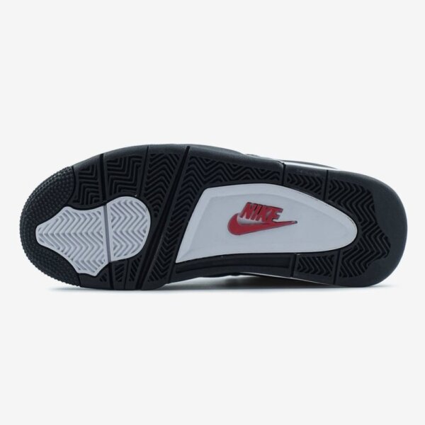 Nike Air Jordan 4 RM Nigel Black Red Sneakers and Shoes for Men and Women Unisex - Image 3