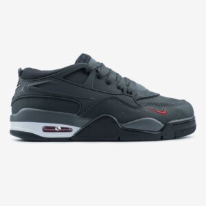 Nike Air Jordan 4 RM Nigel Black Red Sneakers and Shoes for Men and Women Unisex