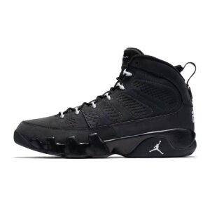 Nike Air Jordan 9 Retro IX Anthracite White Black Sneakers and Shoes for Men