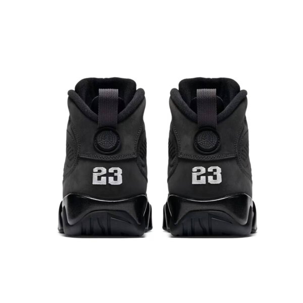 Nike Air Jordan 9 Retro IX Anthracite White Black Sneakers and Shoes for Men - Image 3