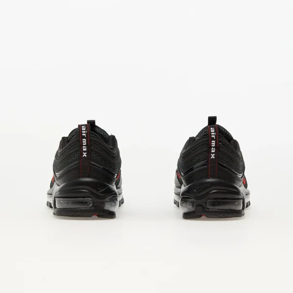 Nike Air Max 97 OG Black Red Sneakers and Shoes for Men and Women Unisex - Image 4