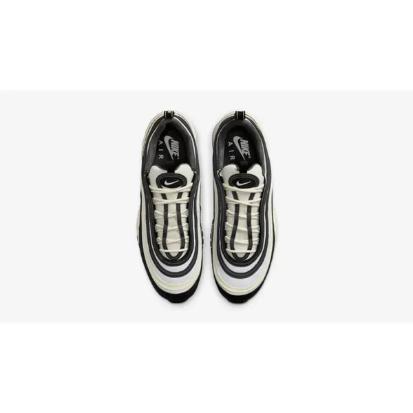 Nike Air Max 97 OG Black White Sneakers and Shoes for Men and Women Unisex - Image 3