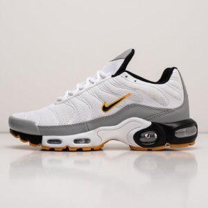 Nike Air Max Plus TN White Grey Yellow Black Sneakers and Shoes for Men and Women Unisex