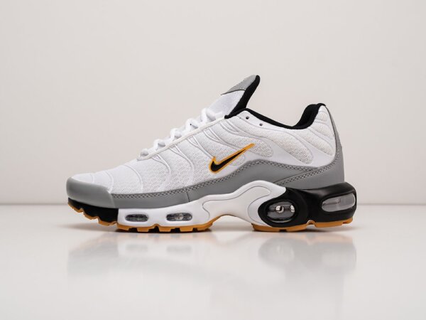 Nike Air Max Plus TN White Grey Yellow Black Sneakers and Shoes for Men and Women Unisex