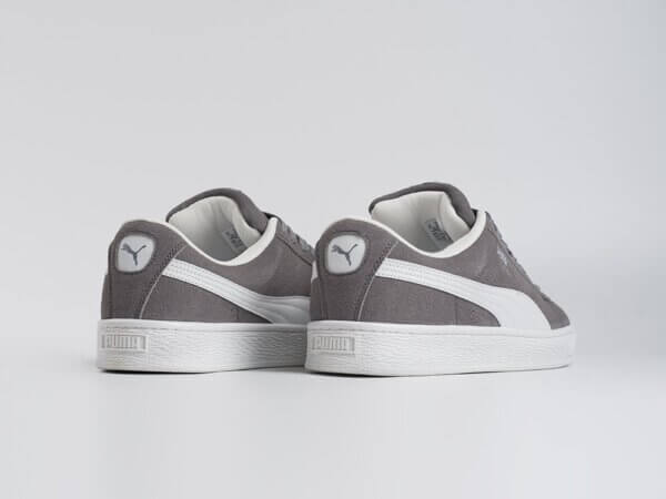 Puma Suede Classic Grey Sneakers and Shoes for Men and Women Unisex - Image 2