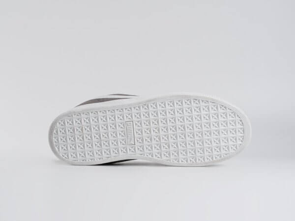 Puma Suede Classic Grey Sneakers and Shoes for Men and Women Unisex - Image 3