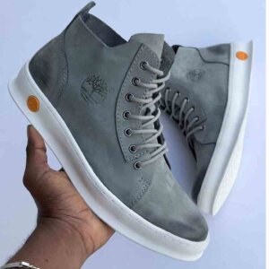 Timberland Men's Boot Grey White Breathable Lightweight Waterproof Sneaker Boots