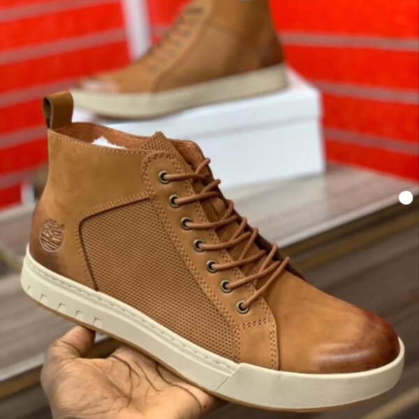 Timberland Men's Brown Sneaker Boots Breathable Lightweight Waterproof Sneaker Boots