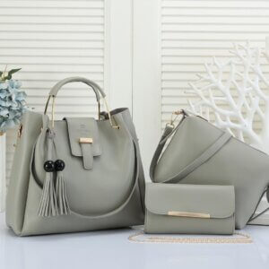 Elegant 3-in-1 Piece Bucket Tote Bag Set – Perfect Gift for Mother’s Day & Valentine’s Day